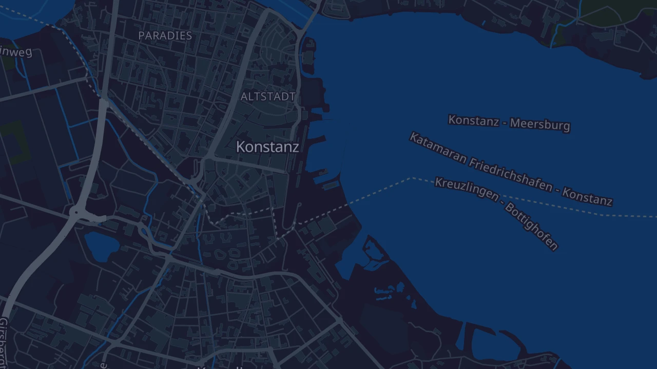 Karte von Konstanz