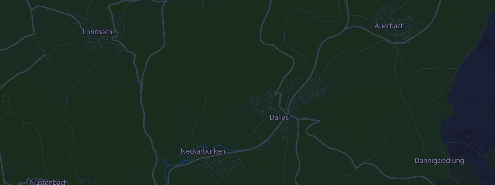Karte von Dallau