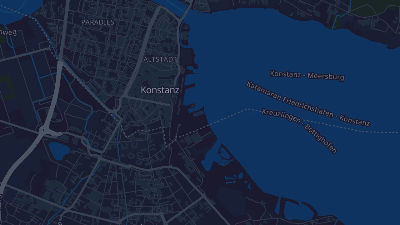 Karte von Konstanz