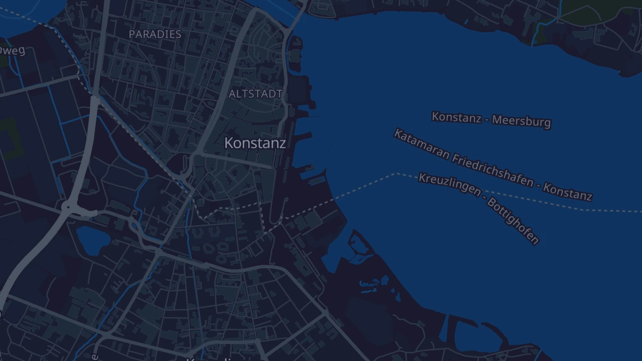 Karte von Konstanz