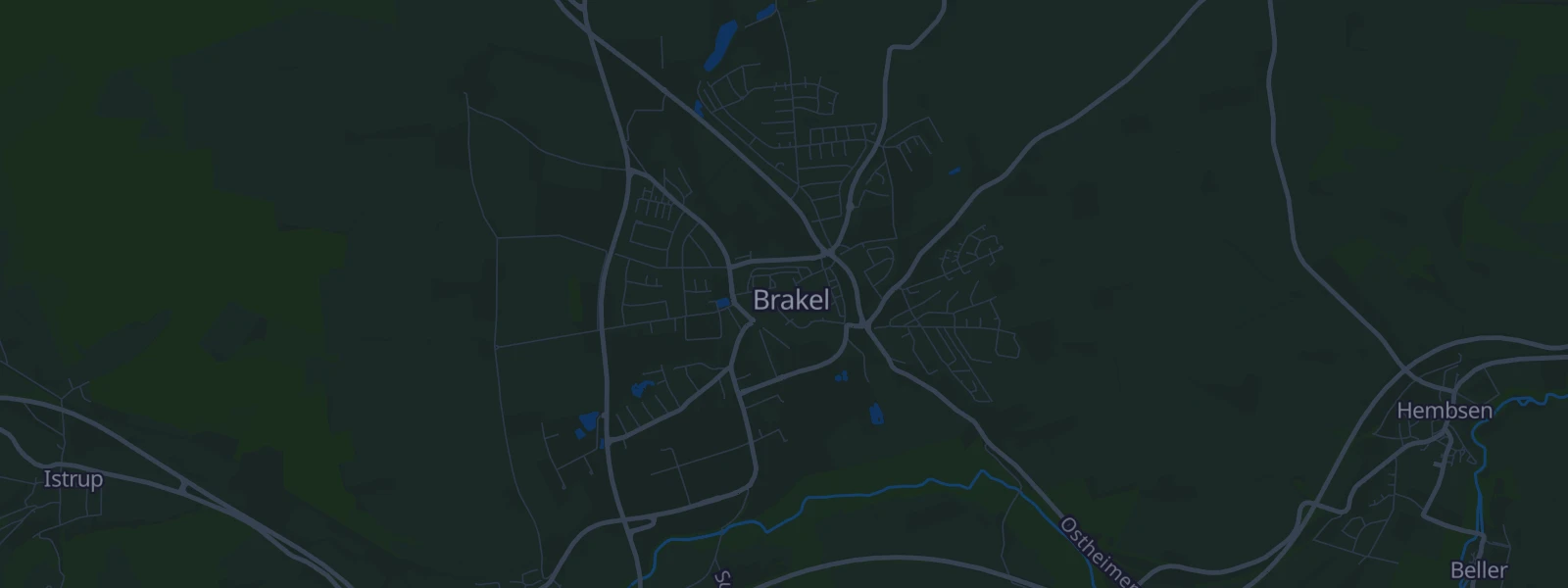 Karte von Brakel