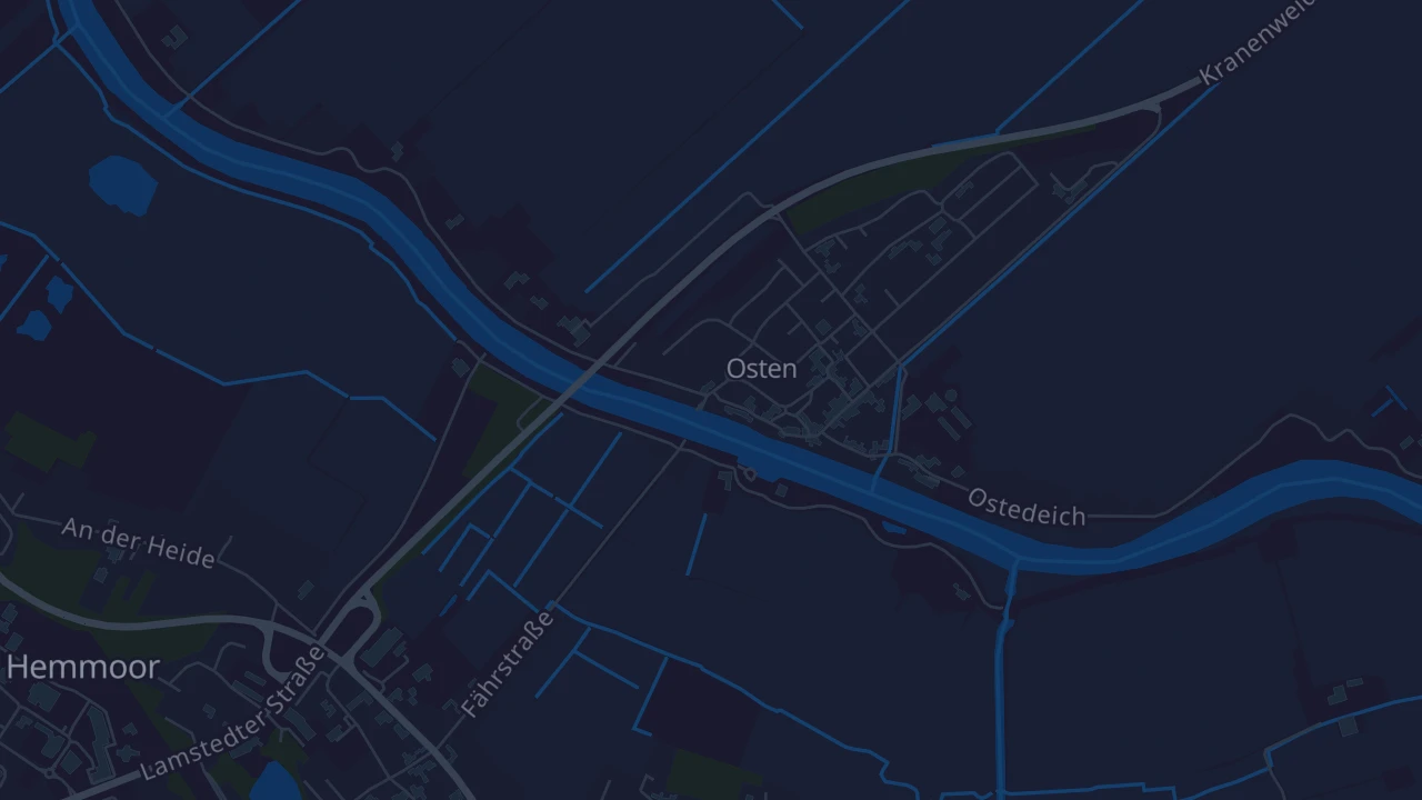 Karte von Osten