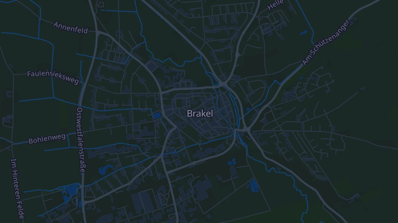 Karte von Brakel