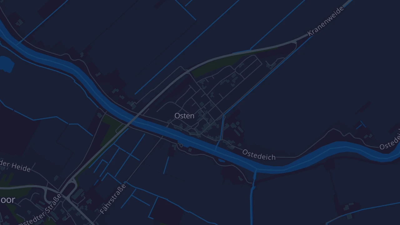 Karte von Osten