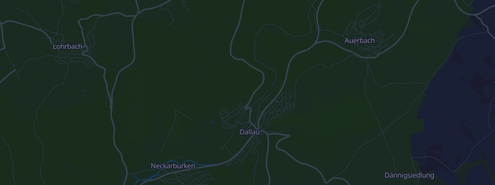 Karte von Elztal - Dallau