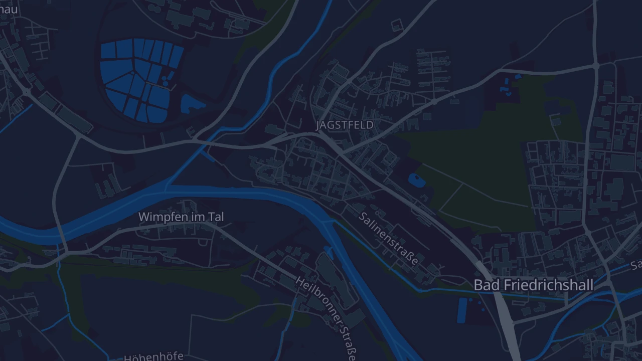 Karte von Bad Friedrichshall