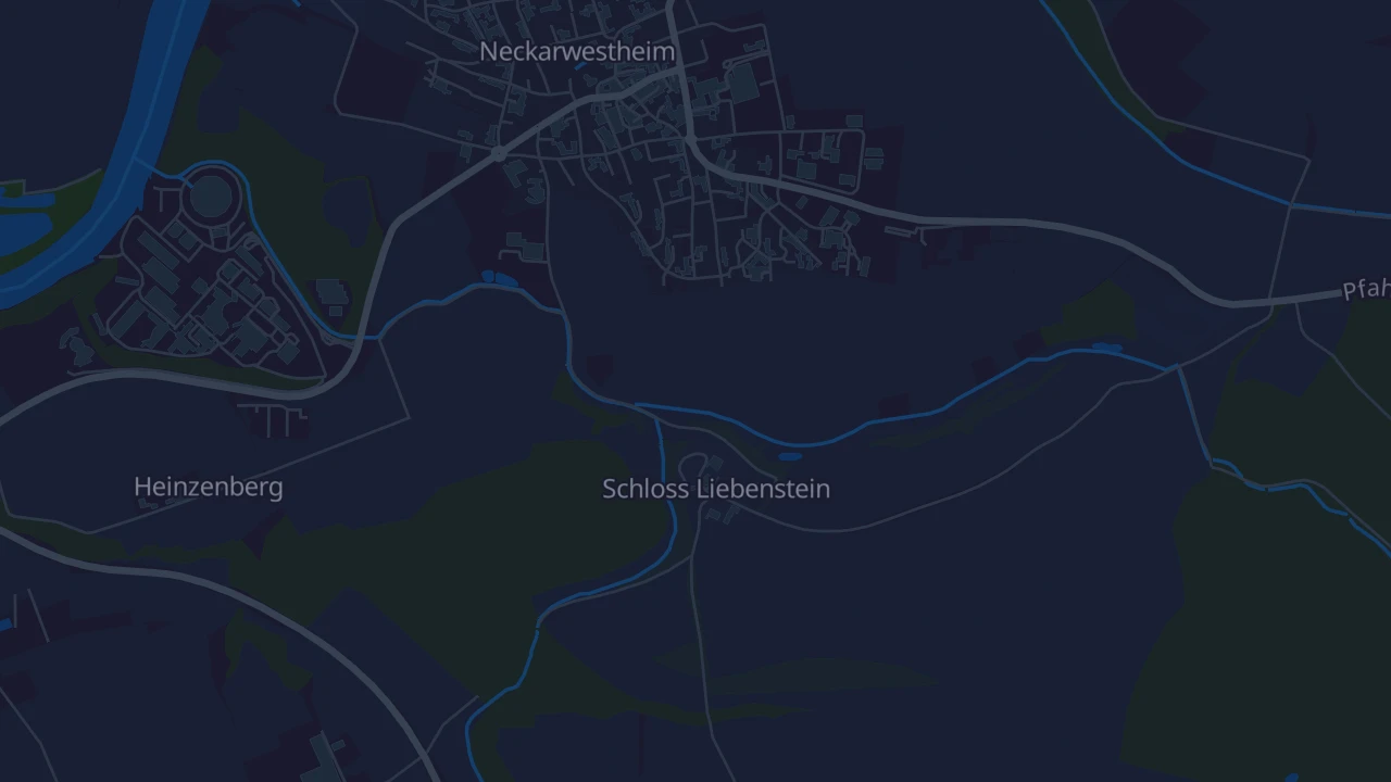 Karte von Neckarwestheim