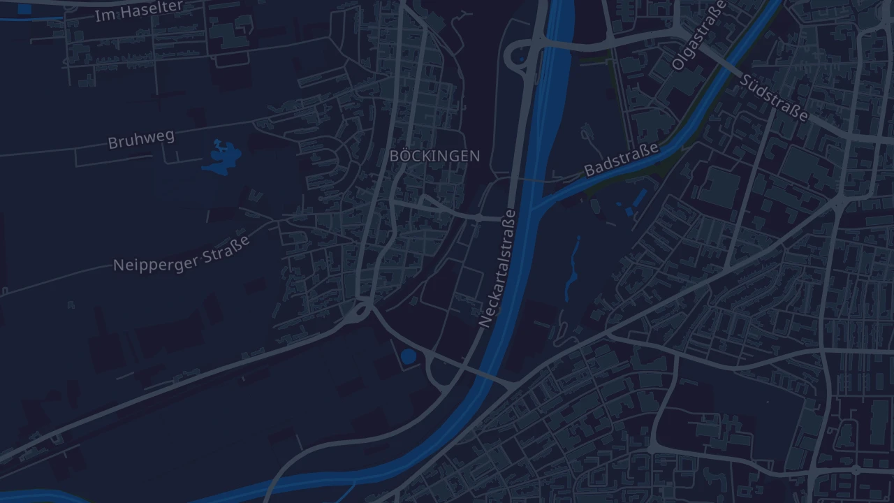 Karte von Heilbronn