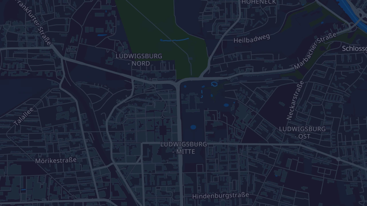 Karte von Ludwigsburg