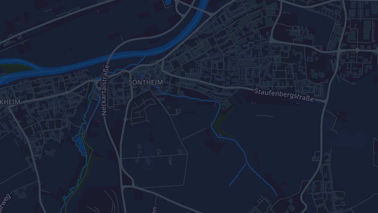 Karte von Heilbronn