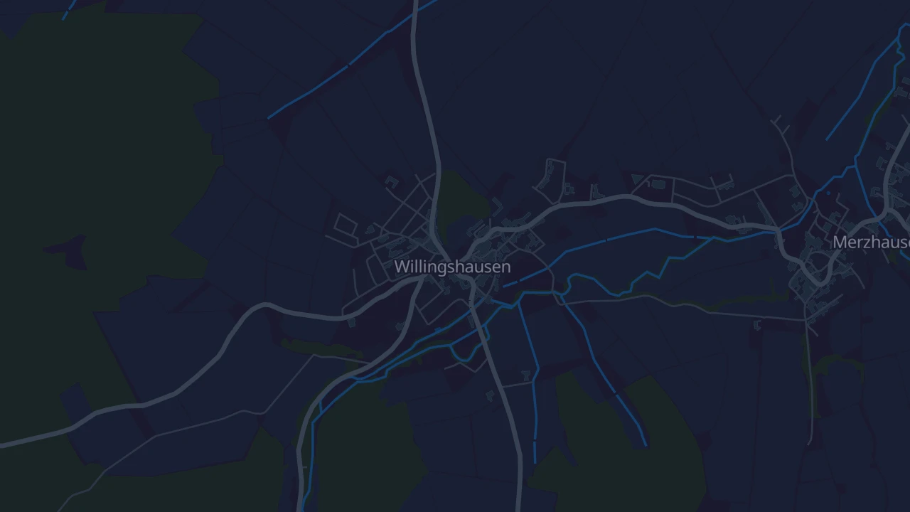 Karte von Willingshausen