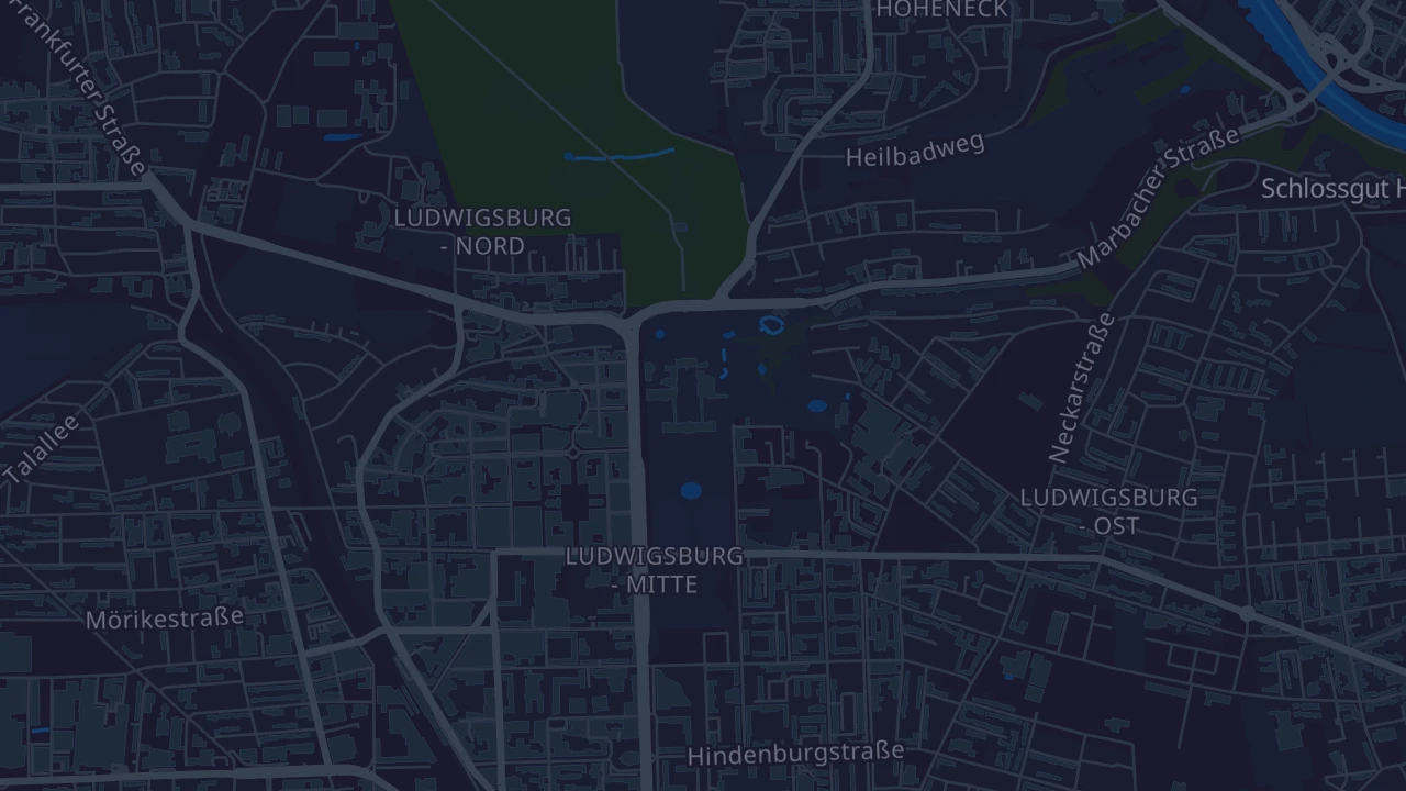 Karte von Ludwigsburg