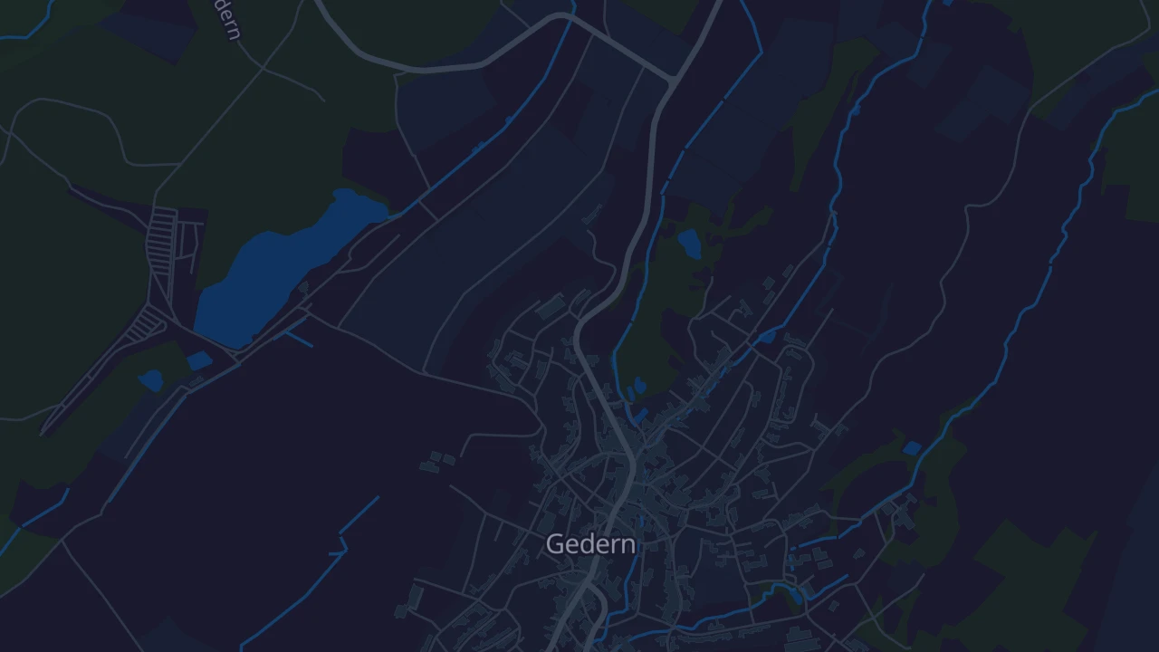 Karte von Gedern
