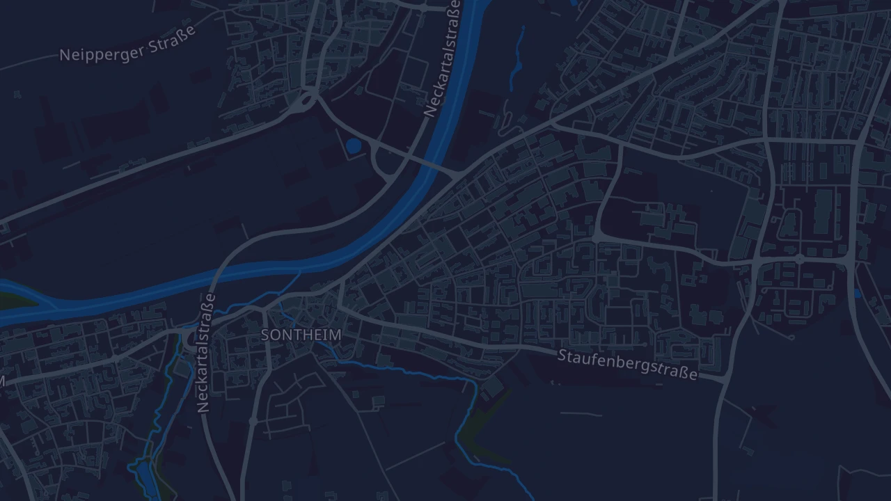 Karte von Heilbronn