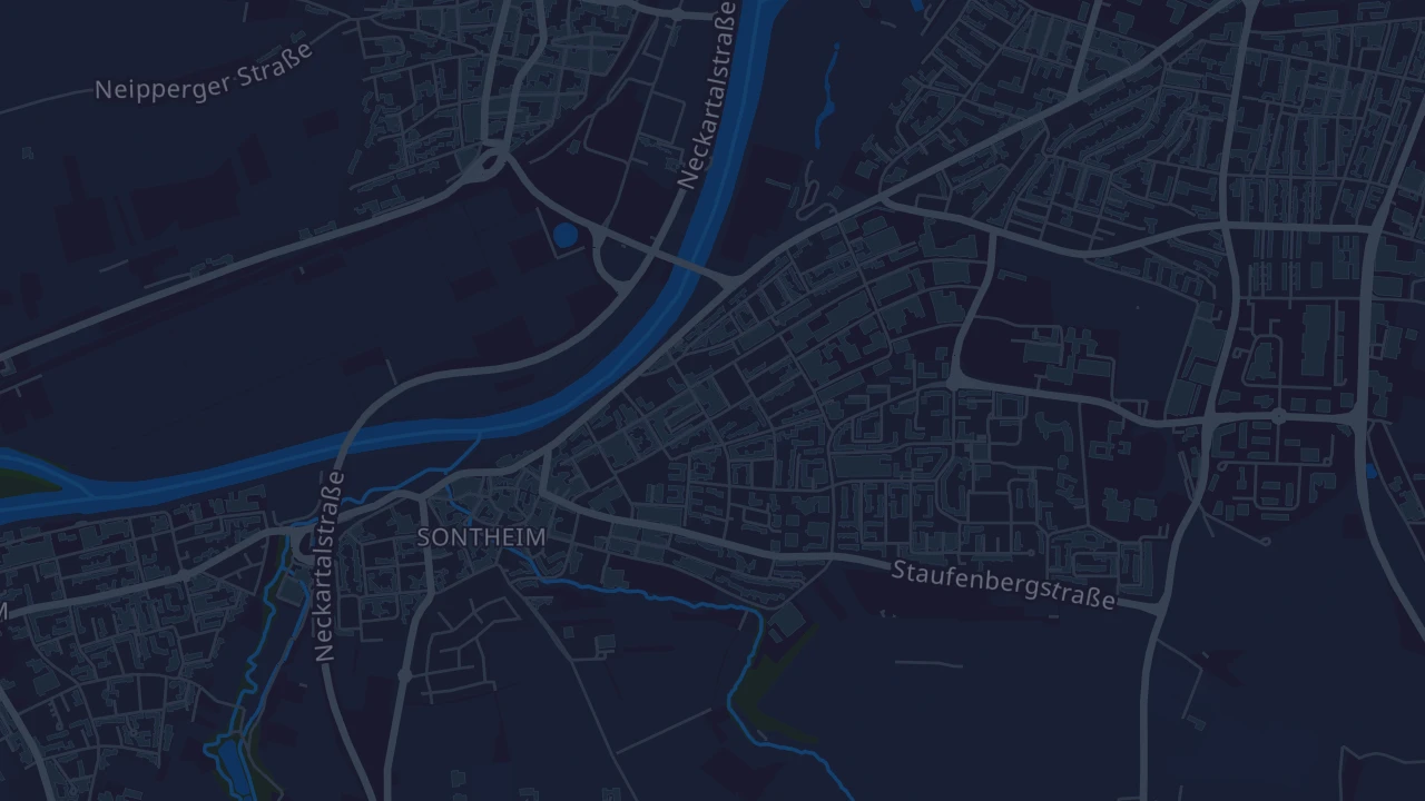 Karte von Heilbronn