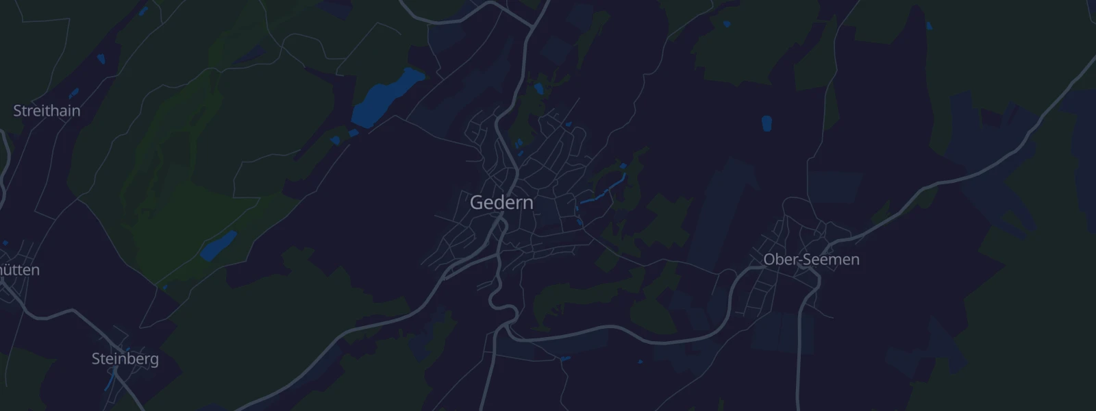 Karte von Gedern