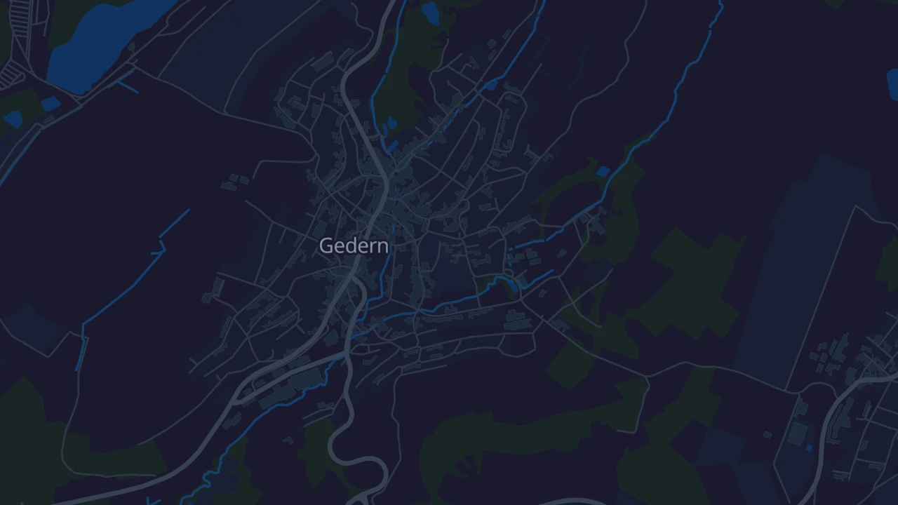 Karte von Gedern