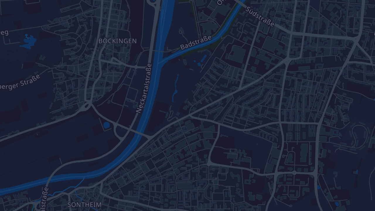 Karte von Heilbronn