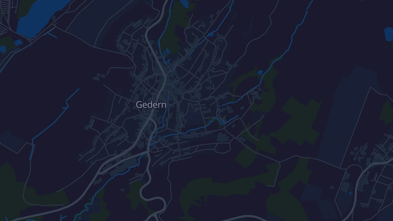 Karte von Gedern