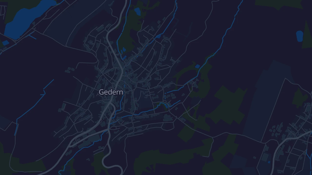Karte von Gedern