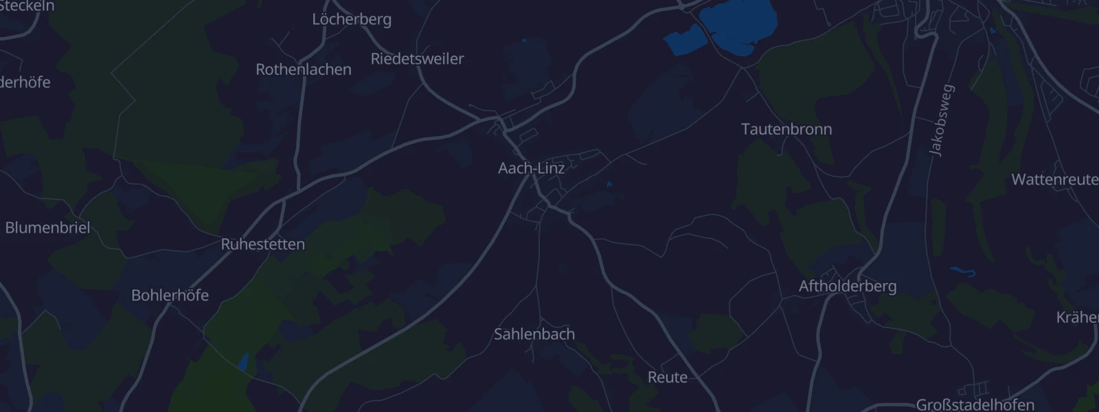 Karte von Pfullendorf/Aach-Linz