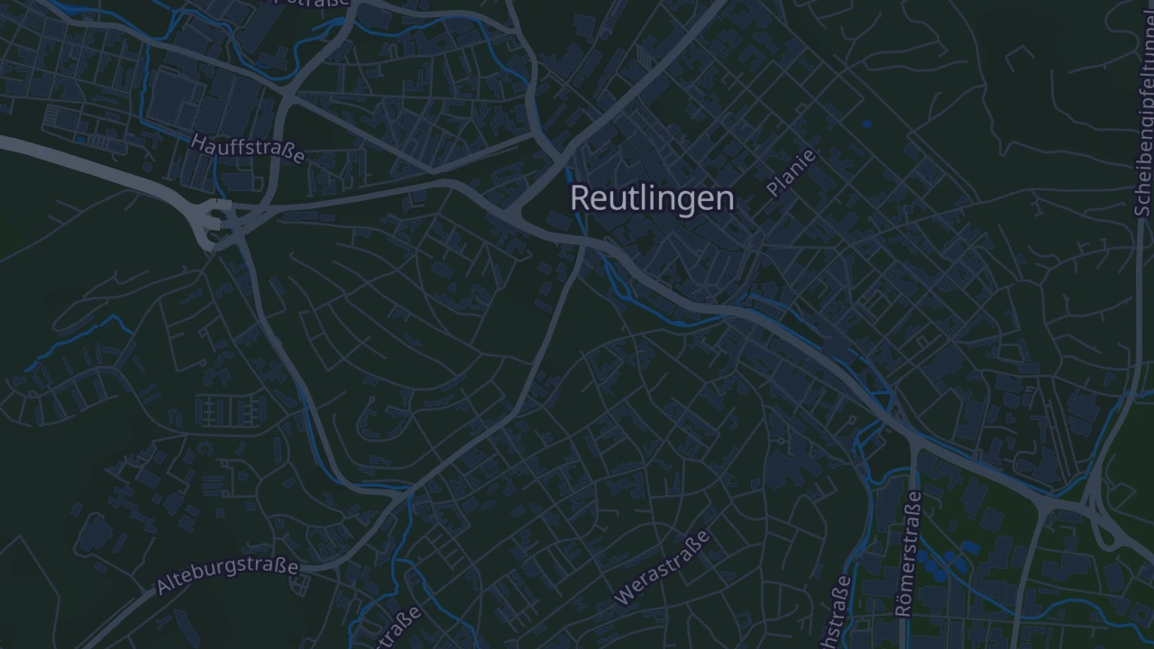Karte von Reutlingen