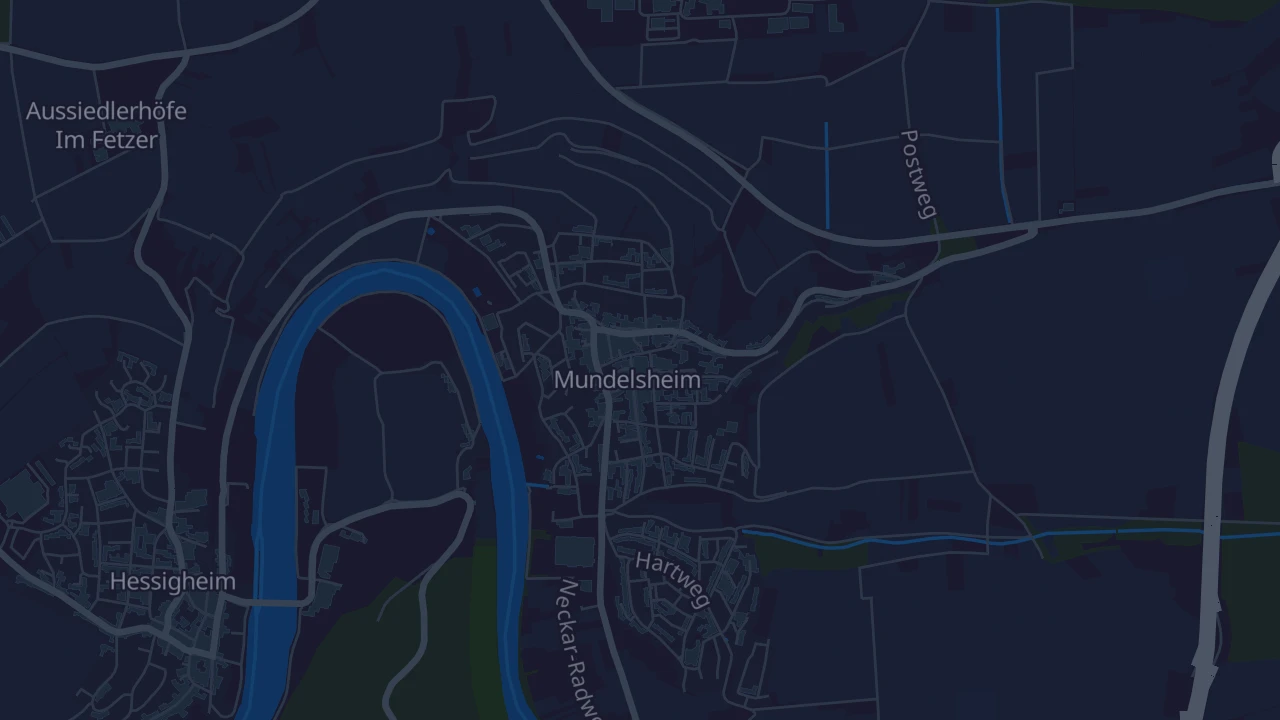 Karte von Mundelsheim