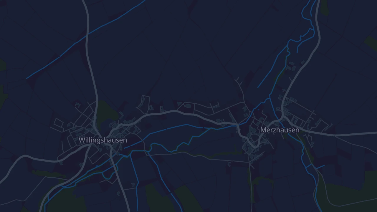 Karte von Willingshausen