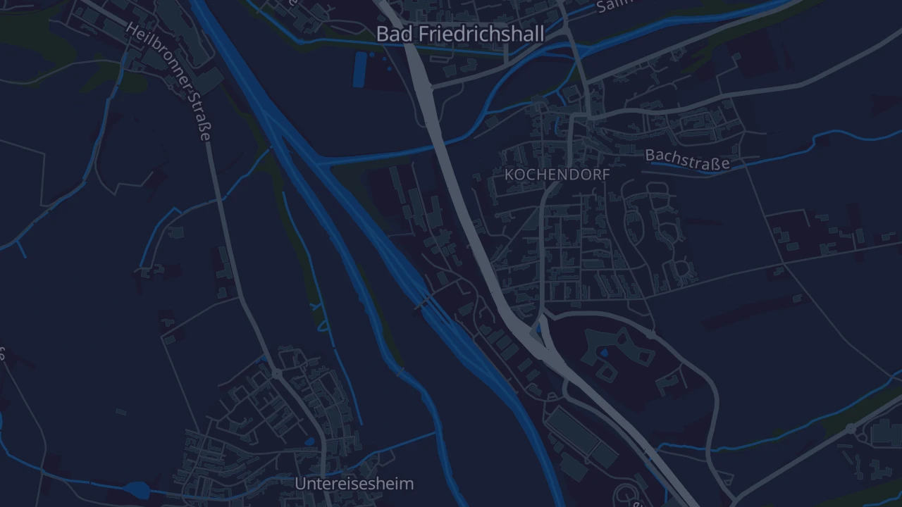 Karte von Bad Friedrichshall