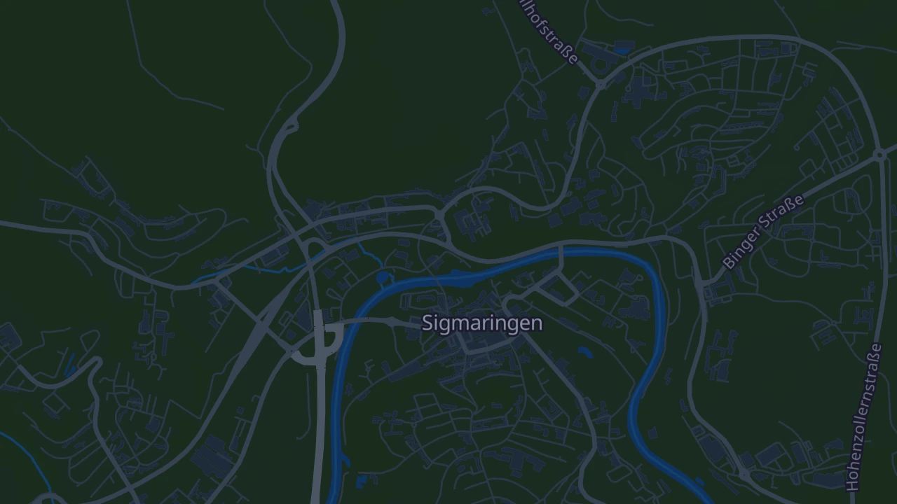Karte von Sigmaringen