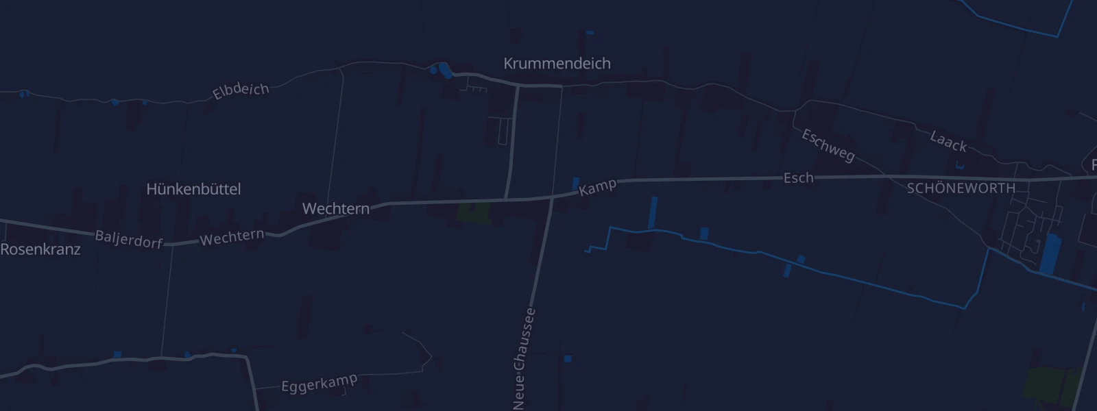 Karte von Krummendeich