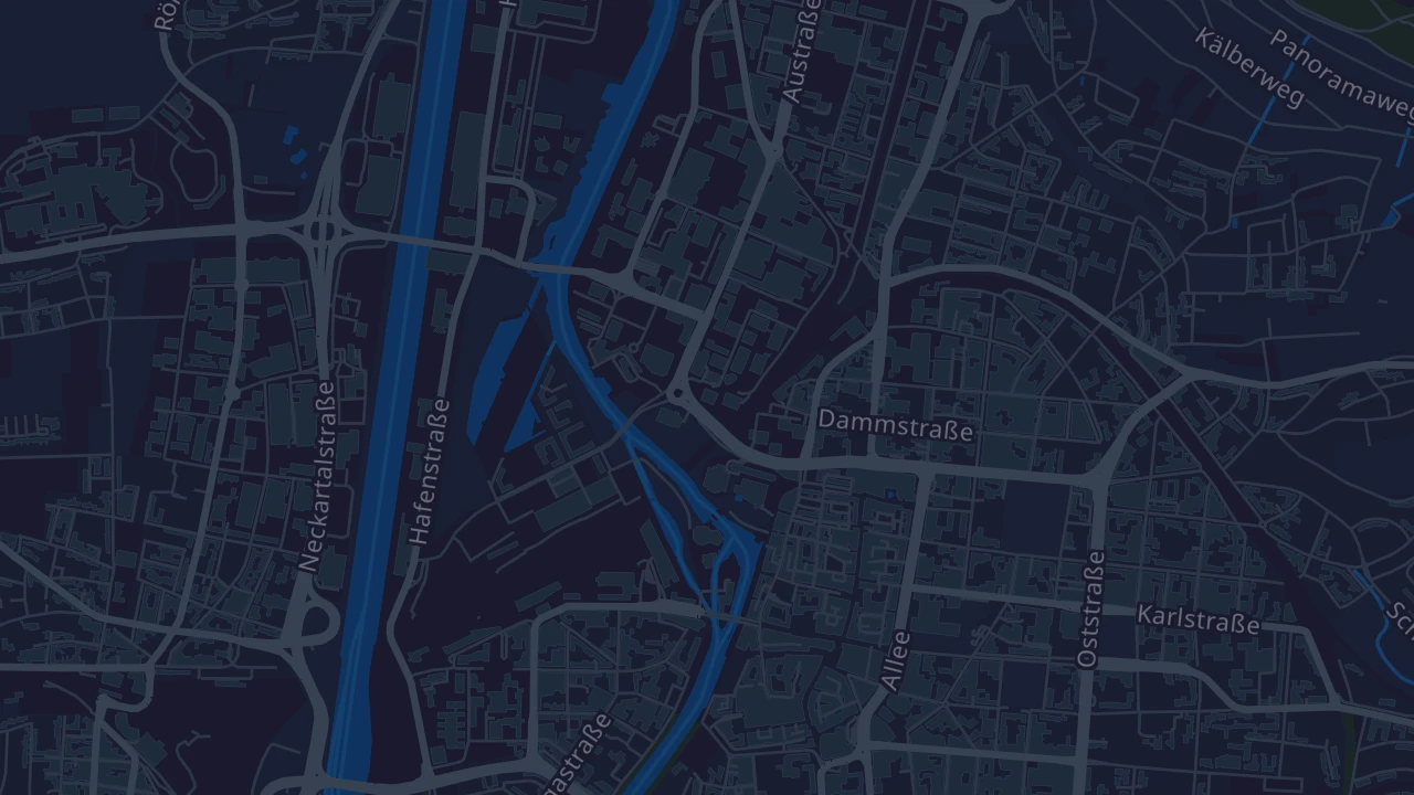 Karte von Heilbronn