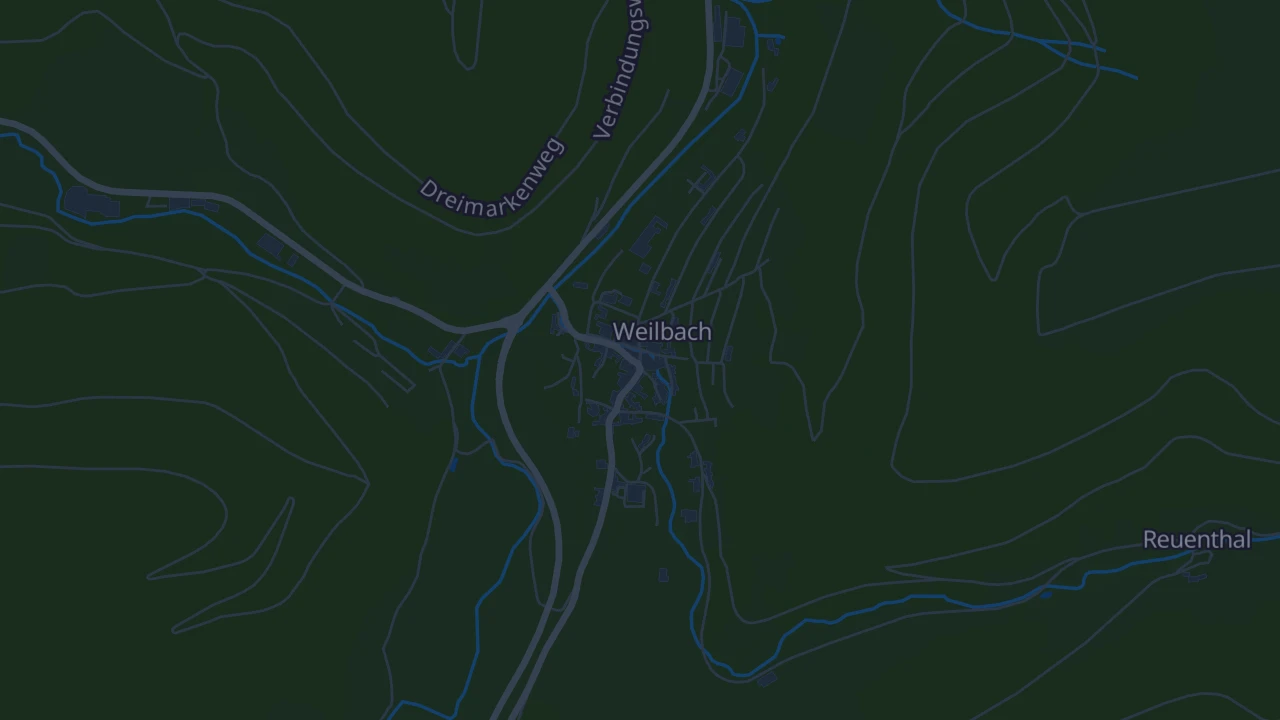 Karte von Weilbach