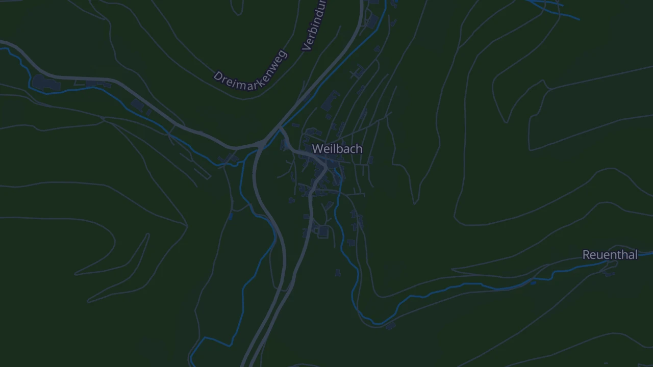 Karte von Weilbach