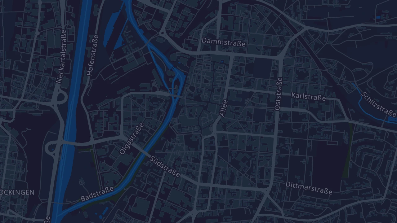 Karte von Heilbronn