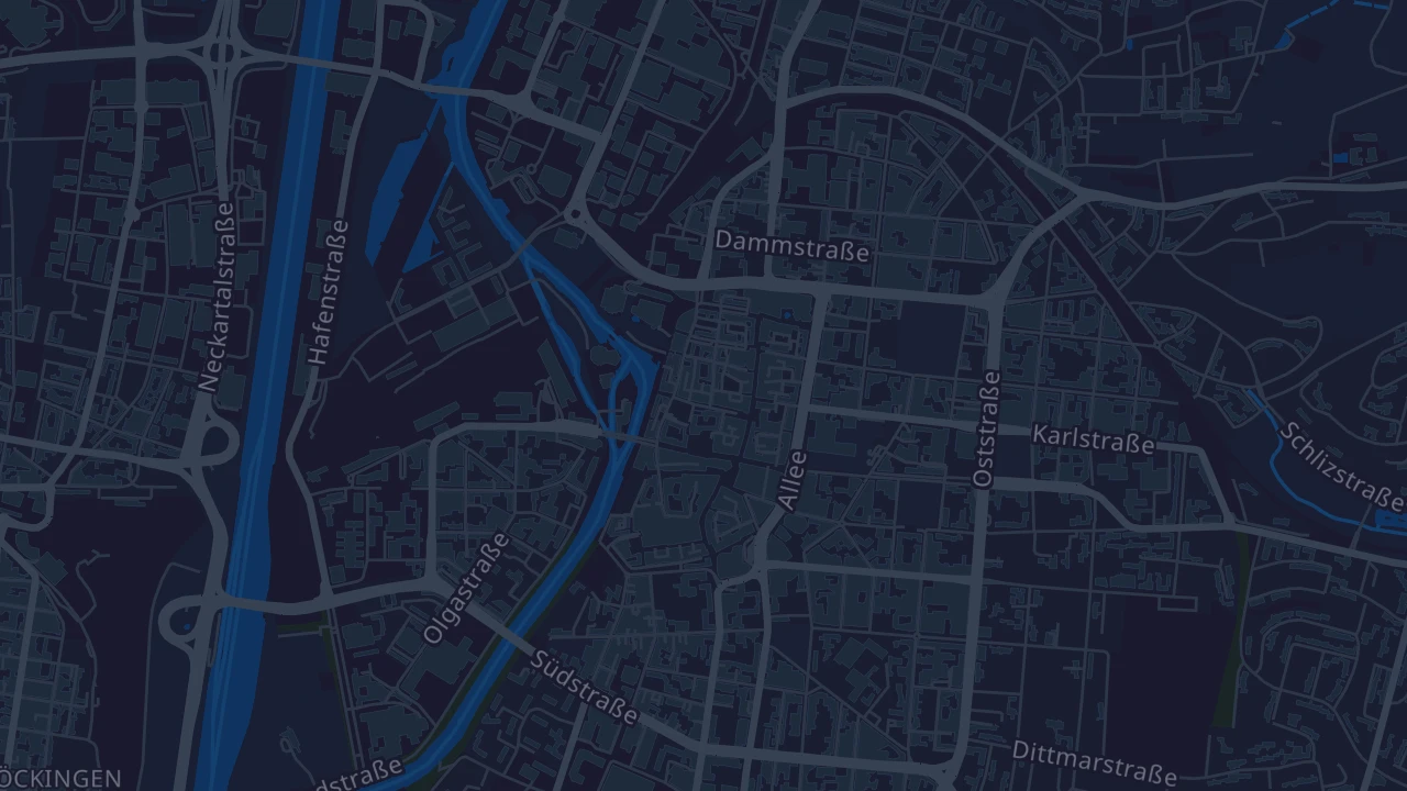 Karte von Heilbronn-Innenstadt