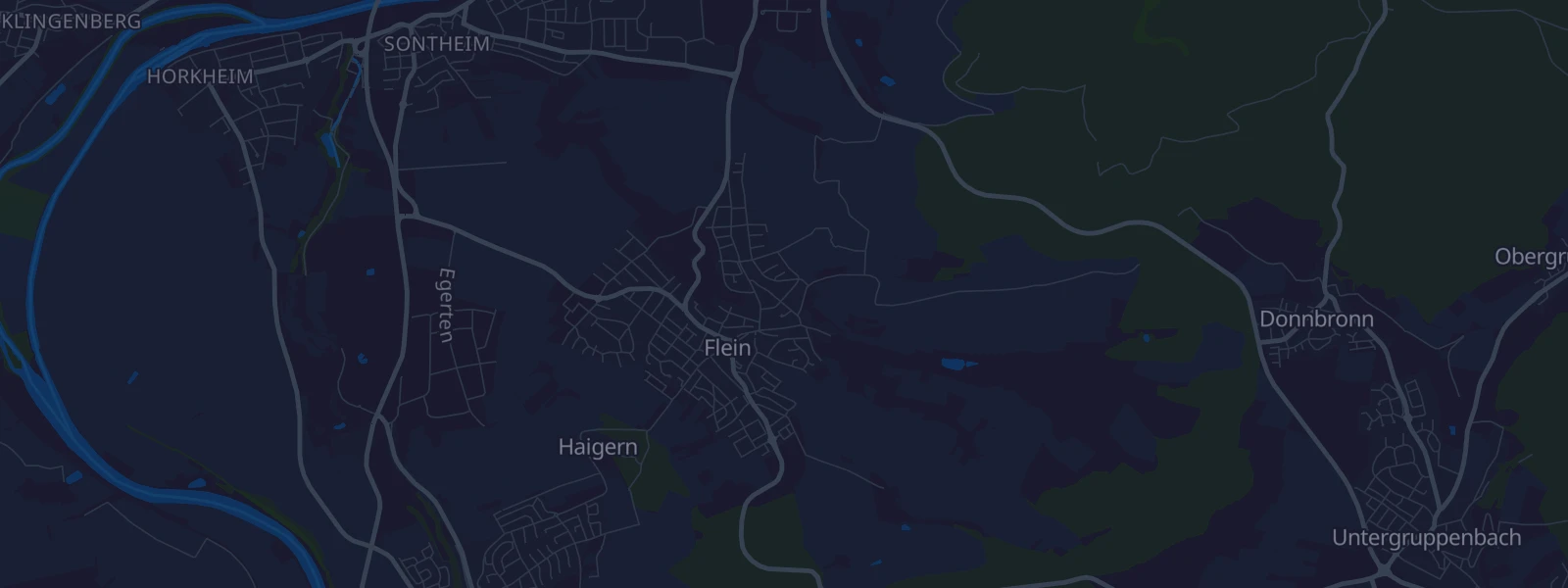 Karte von Flein