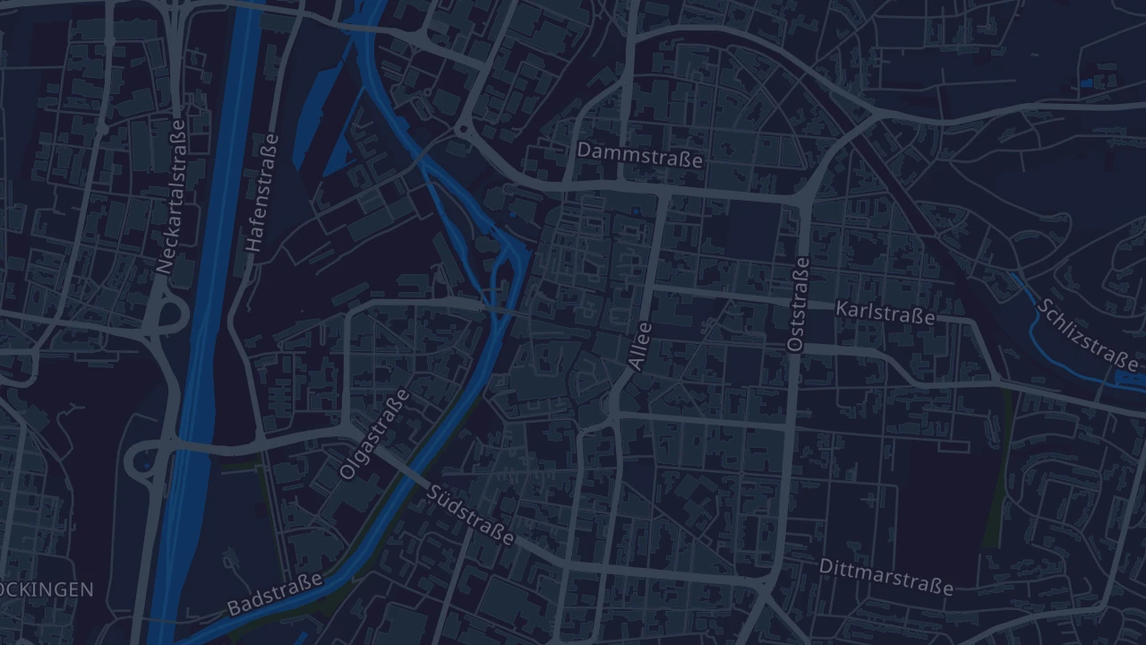 Karte von Heilbronn