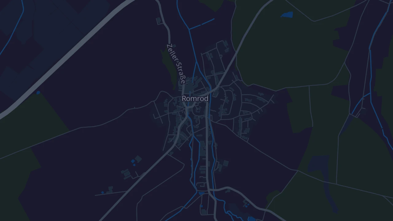 Karte von Romrod
