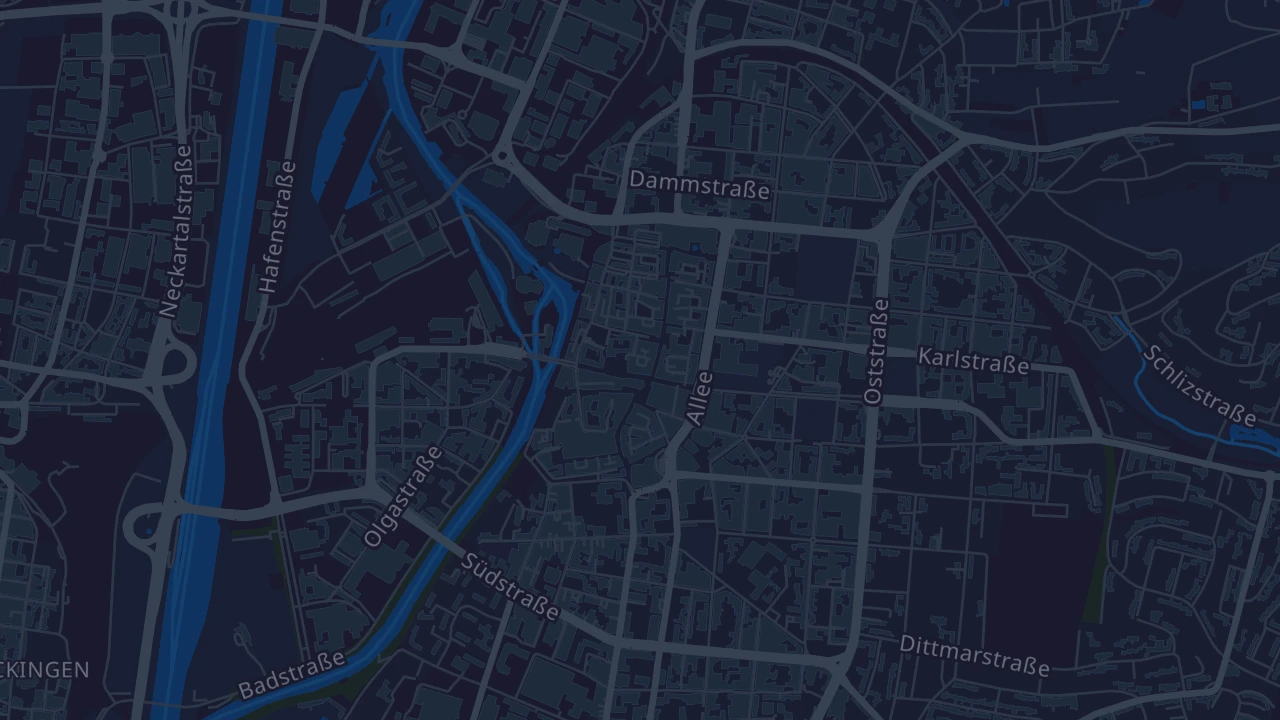 Karte von Heilbronn