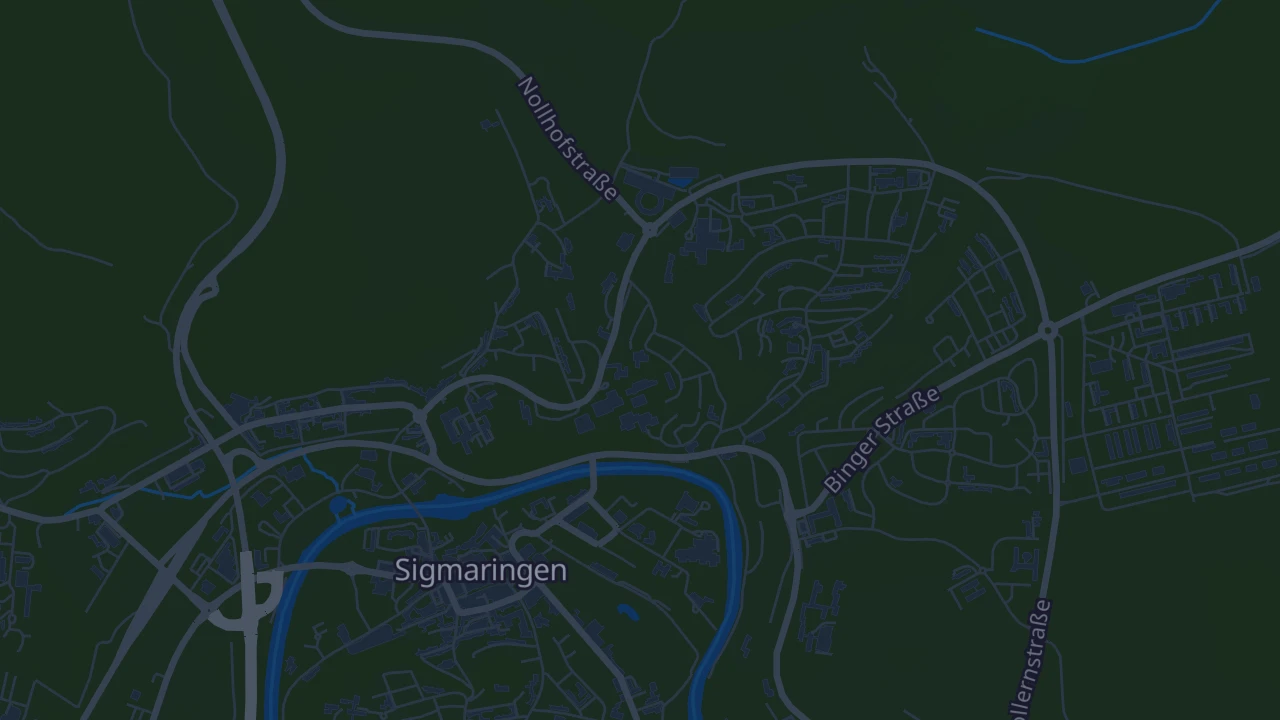 Karte von Sigmaringen