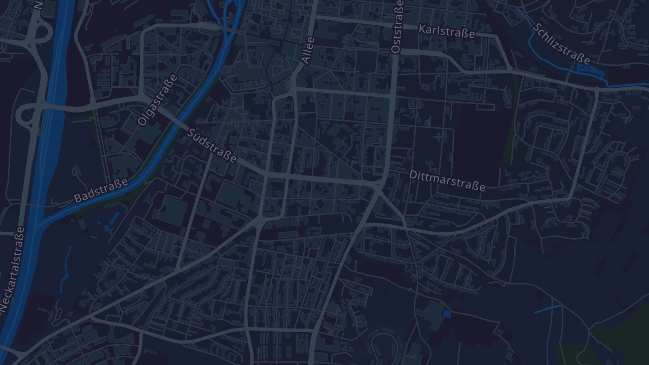 Karte von Heilbronn