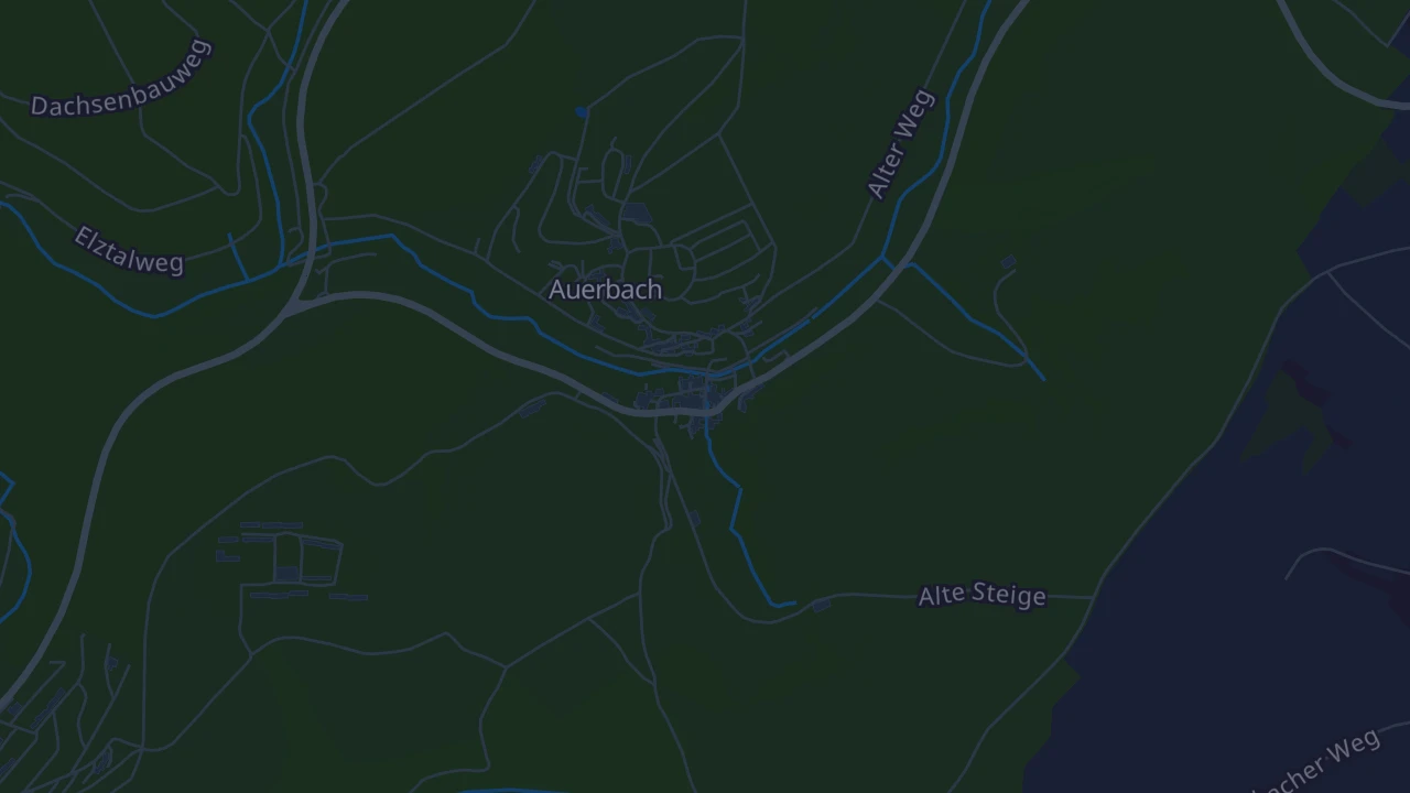 Karte von Elztal - Auerbach