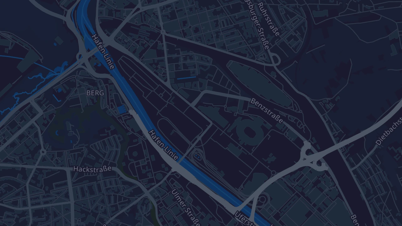 Karte von Stuttgart
