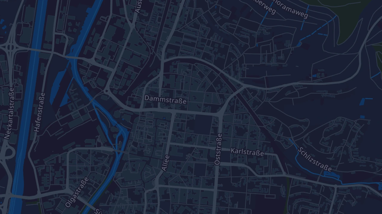 Karte von Heilbronn