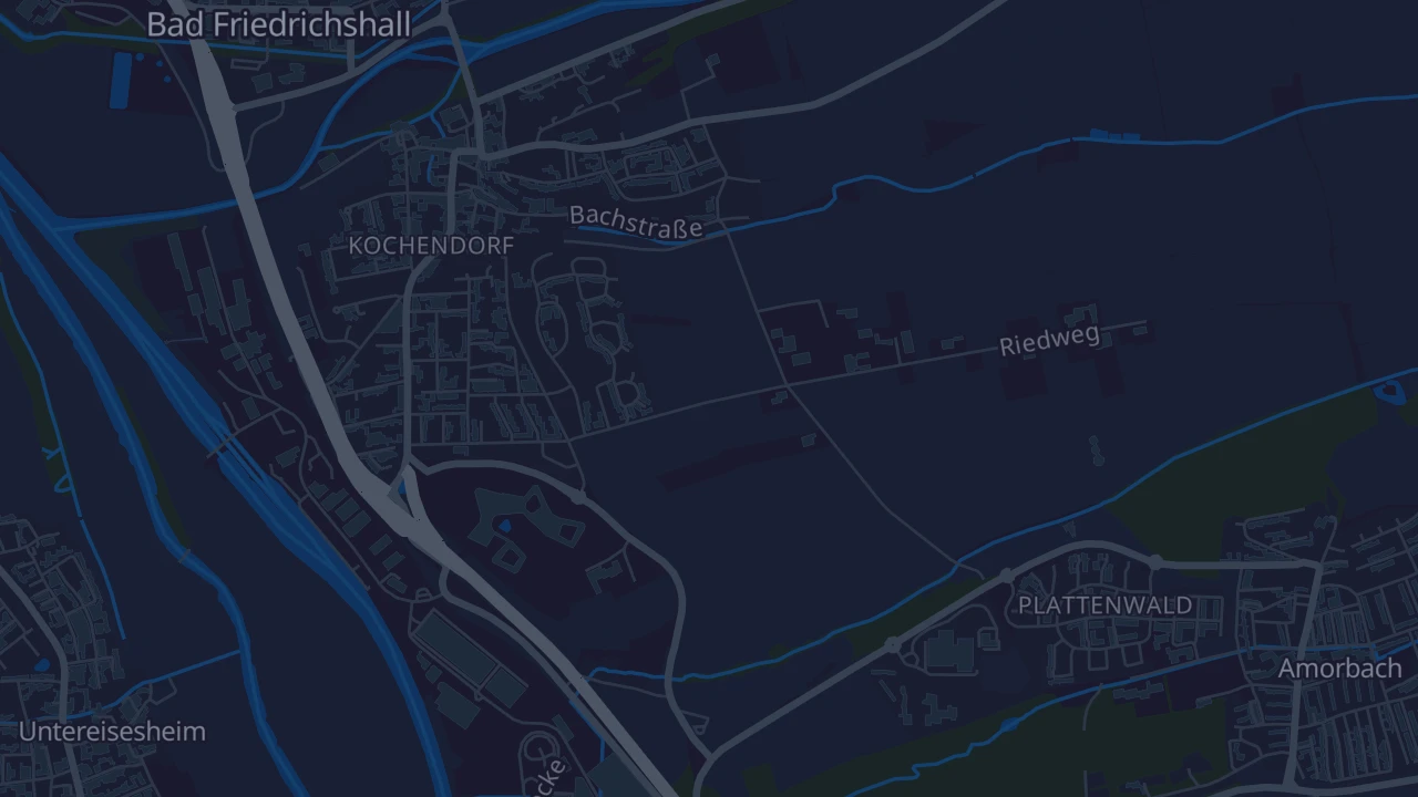 Karte von Friedrichshall