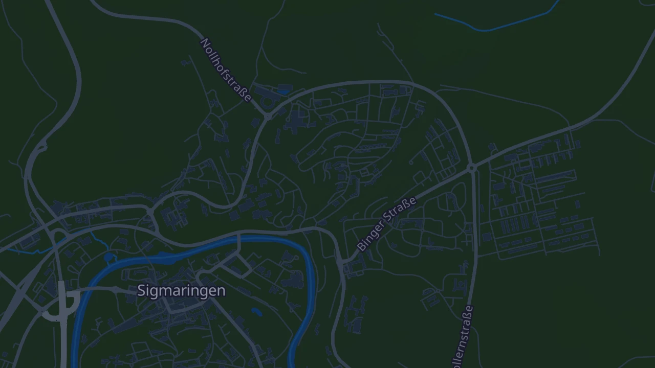 Karte von Sigmaringen