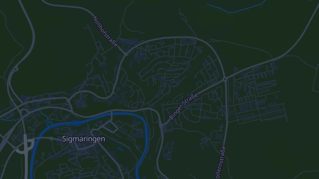Karte von Sigmaringen