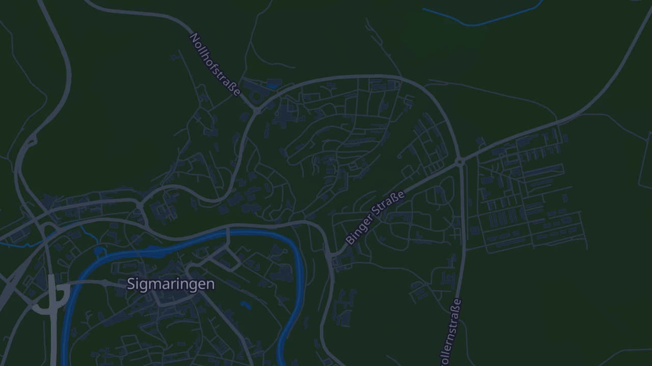 Karte von Sigmaringen
