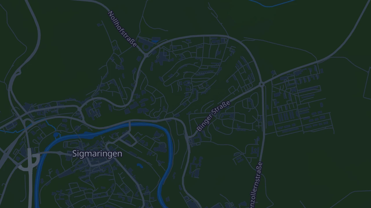 Karte von Sigmaringen